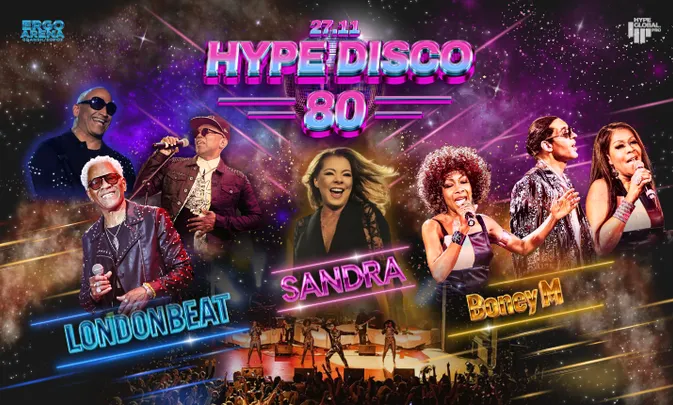 Hype DISCO 80 Festiwal: Sandra, Londonbeat, Boney M
