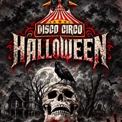 Halloween con Disco Circo