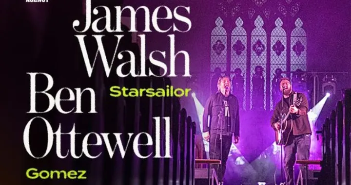 James Walsh (Starsailor) & Ben Ottewell (Gomez)