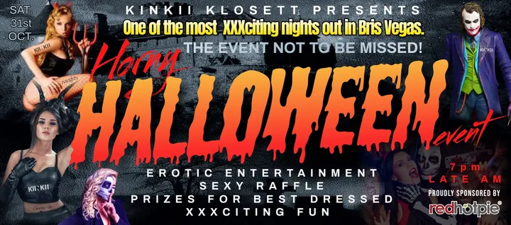 Horny Halloween At Kinkii Klosett!