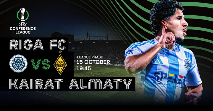 UEFA Conference League, league phase Riga FC - FK Kairat