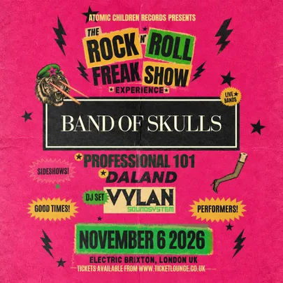 The RNRFSE - 06/11/26 - BAND OF SKULLS, VYLAN SOUNDSOUNDYSTEM