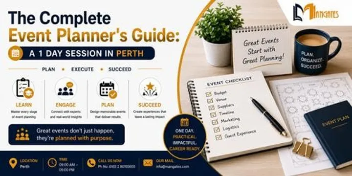 The Complete Event Planner's Guide: A 1 Day Session in Perth