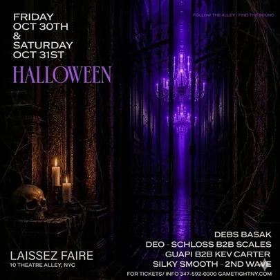 Laissez Faire HALLOWEEN PARTY 2026