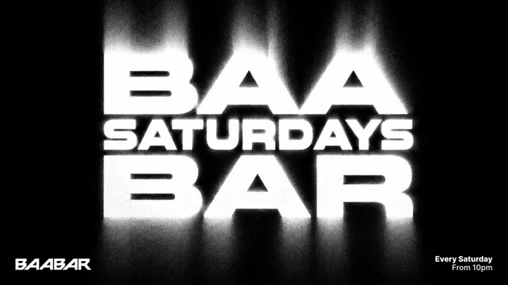 Baa Bar Saturdays - Oct 24th