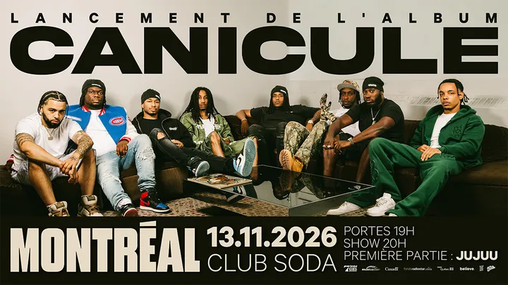 LANCEMENT D'ALBUM | CANICULE