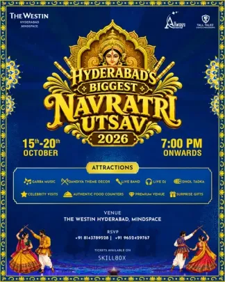 Hyderabads Biggest Navratri Utsav 2026