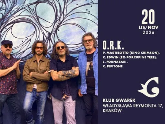O.R.k - P. Mastelotto (King Crimson), C. Edwin (ex-Porcupine Tree), L. Fornasari, C. Pipitone