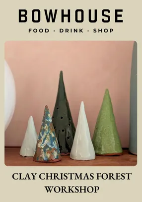 Clay Christmas Forest Workshop