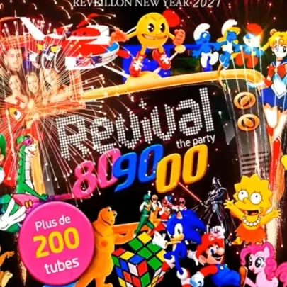 Réveillon Revival Années 80-90-00 New Year Party 2027