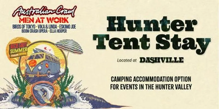 Hunter Tent Stay | Red Hot Summer 2026