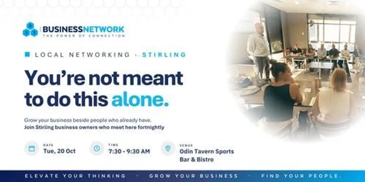 D32 Business Networking Perth- Stirling (Balcatta)  - Tue 20 Oct