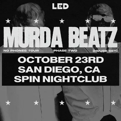 LED presents MURDA BEATZ at Spin Nightclub