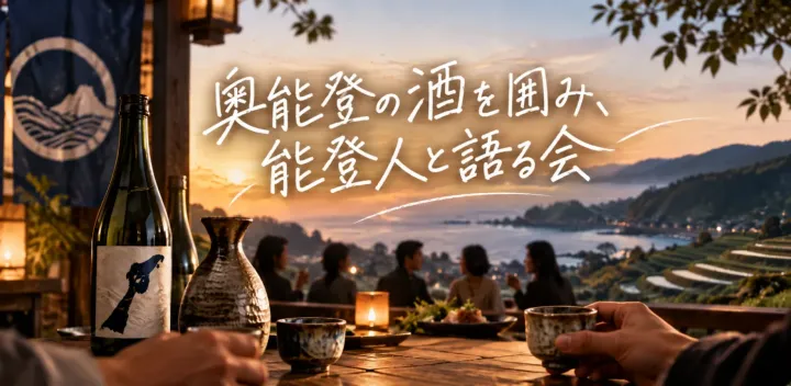 鎌倉で奥能登の酒を囲む会〜奥能登の酒蔵さんともリモートトーク〜