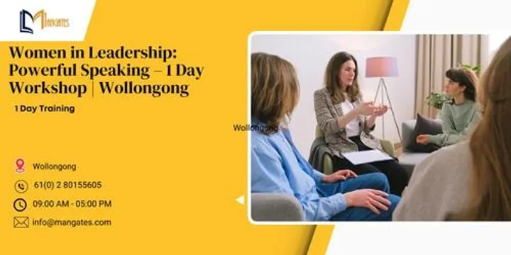 Women in Leadership: Powerful Speaking – 1 Day Workshop | Wollongong