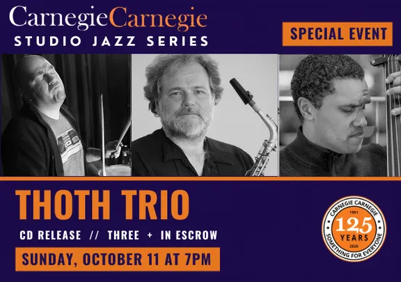 Toth Trio CD Release - Studio Jazz Special Event