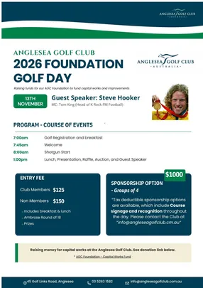AGC Foundation Golf Day 2026