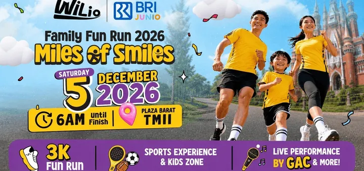 Wilio Run 2026: Miles of Smiles - 3K Run
