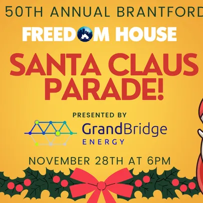 Brantford's 50th Annual Santa Claus Parade - Non-Profit Registration