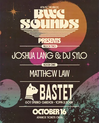 bwc sounds: Joshua Lang & DJ Sylo || Matthew Law