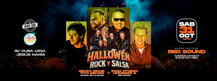 Halloween Rock y Salsa - 31 De Octubre
