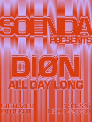 Soenda presents: DIØN All day long