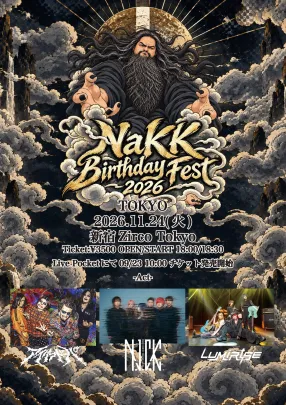 NaKK BIRTHDAY FEST 2026 Tokyo