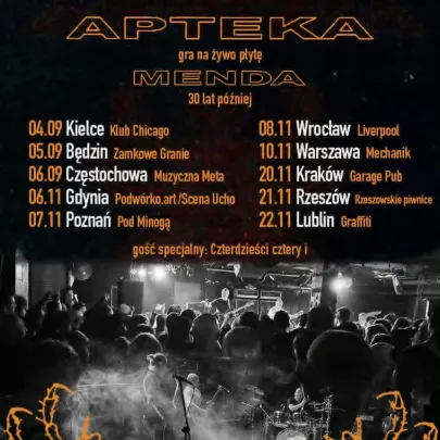 Apteka gra "Mendę" w Poznaniu | 7.11
