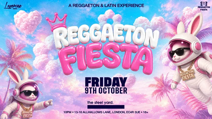 REGGAETON FIESTA 🔥 THE BIGGEST REGGAETON PARTY IN LONDON 🎉