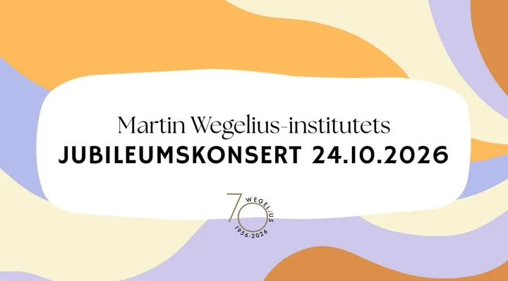 Martin Wegelius-institutet 70 år