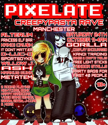 PIXELATE Creepypasta Manchester