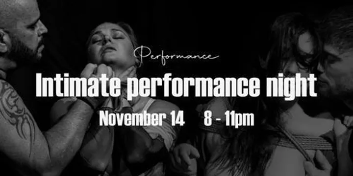 Intimate performance night