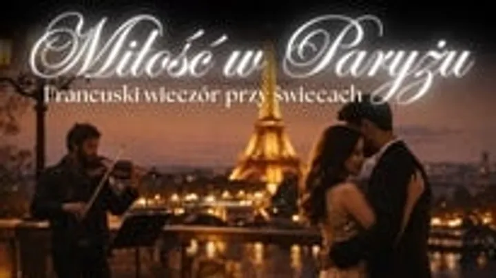 Koncert w blasku świec – Miłość w Paryżu. Francuski wieczór przy świec