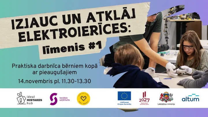 IZJAUC UN ATKLĀJ elektroierīču noslēpumus: LĪMENIS #1