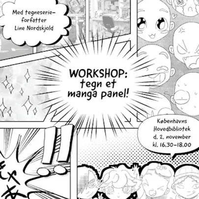 Mangaworkshop for unge (venteliste)