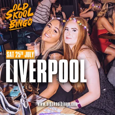 Old Skool Bingo Sat 14th Nov Liverpool