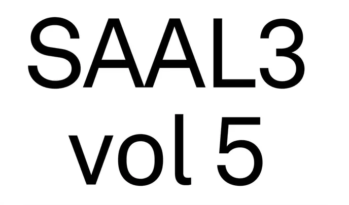 SAAL3 vol 5:  Anumai Raska, Raido Mägi, Mari Ann Valkna