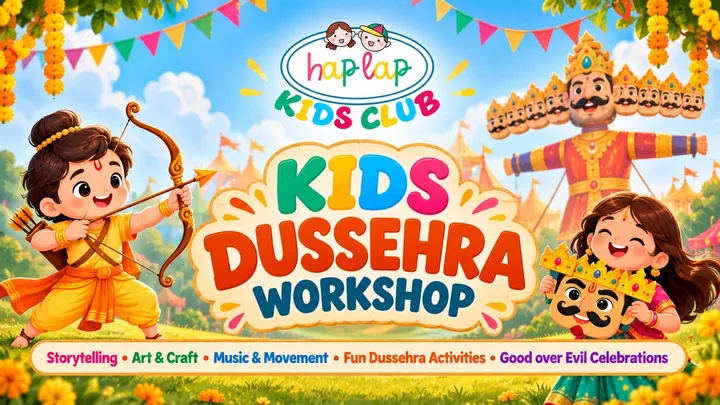 Kids Dussehra Workshop in Gurgaon