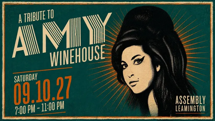 TRIBUTE TO AMY BY LAURA BUTLER Saturday 09/10/2027