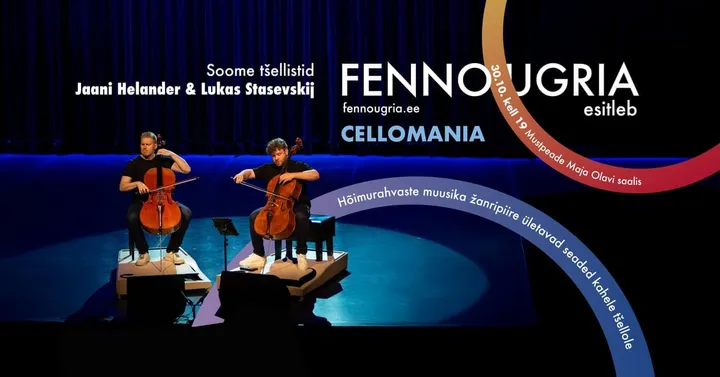 Cellomania - soome tšellistid Jaani Helander ja Lukas Stasevskij