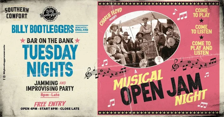 A Musical Open Jam Night - Jamming & Improvising Party Every Tuesday
