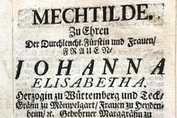 Symposium "Stuttgart 1701"