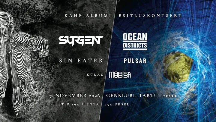 Surgent & Ocean Districts albumiesitlused Tartus