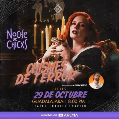 Noche de chicxs "Chismes de terror" en Guadalajara