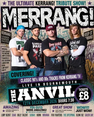 MERRANG!!! Classic 90's 00's tracks from Kerrang TV