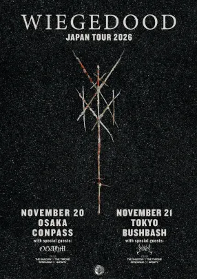 Wiegedood JAPAN TOUR 2026 IN TOKYO