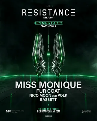 Resistance Opening Party - Miss Monique