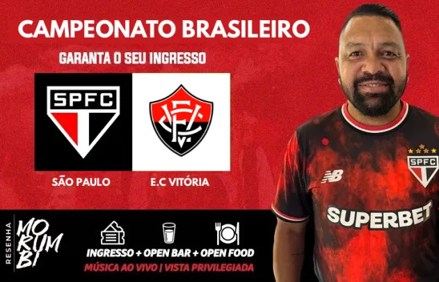 CAMAROTE RESENHA MORUMBI SPFC x SPFC  VITÓRIA