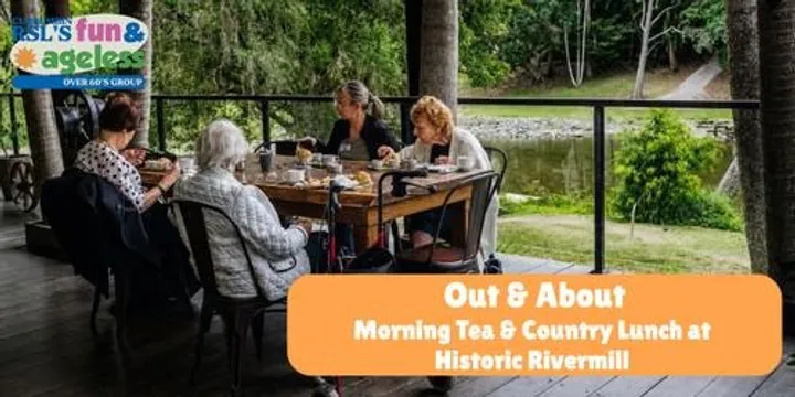 Out & About: Historic Rivermill Morning Tea & Lunch