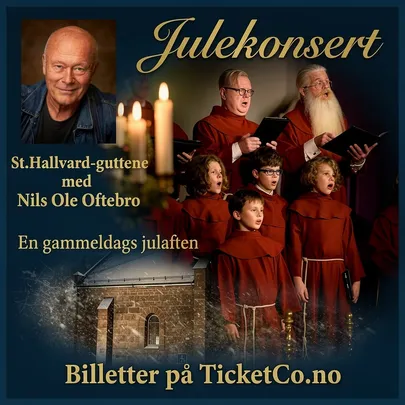 I Mortensrud kirke: En gammeldags julaften med Nils Ole Oftebro og St. Hallvard-guttene